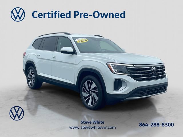Certified 2026 Volkswagen Atlas SE FWD image 1