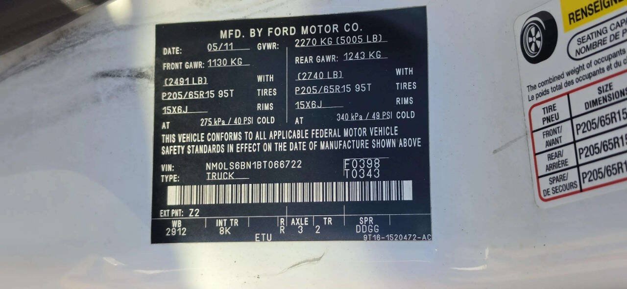 Used 2011 Ford Transit Connect XLT FWD image 11