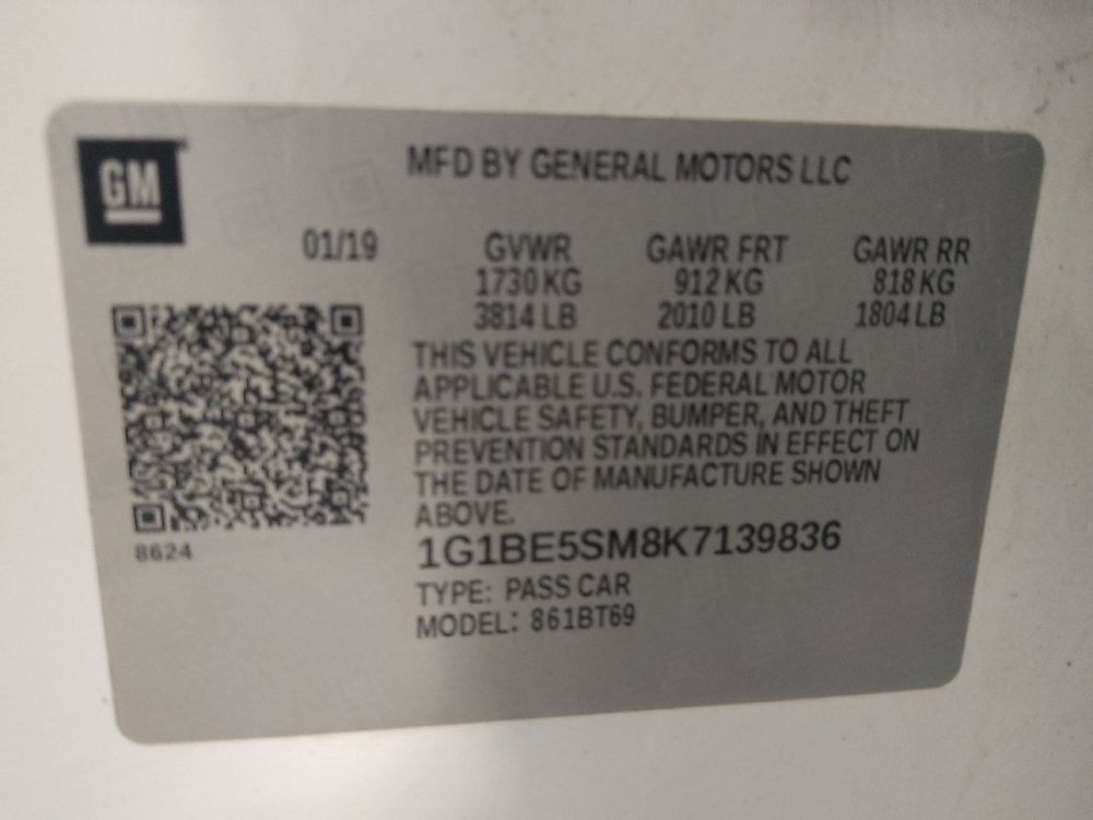 Used 2019 Chevrolet Cruze LT FWD image 33