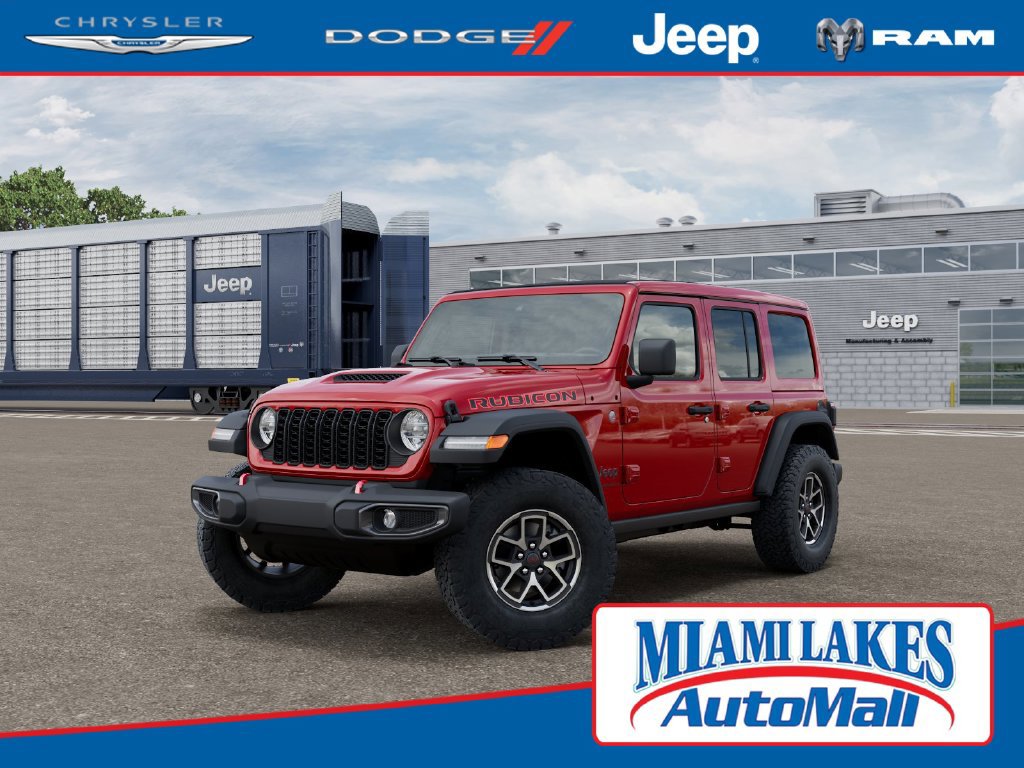 New 2026 Jeep Wrangler Unlimited Rubicon AWD/4WD 360° Tour
