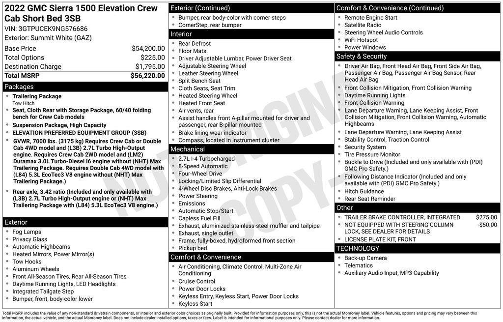 Certified 2022 GMC Sierra 1500 Elevation AWD/4WD image 5