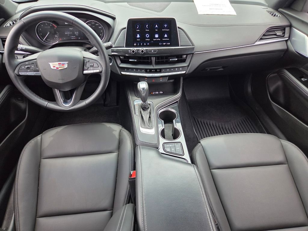 Certified 2024 Cadillac CT4 Luxury w/ Sun And Sound Package RWD image 7