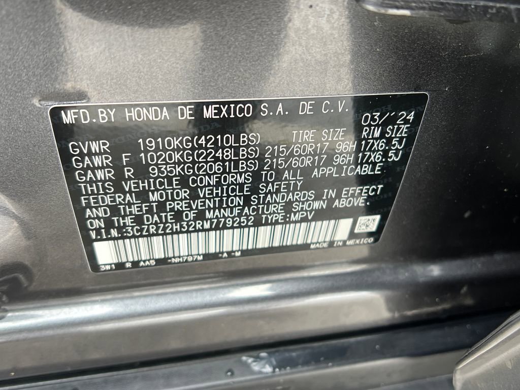 Used 2024 Honda HR-V LX image 25