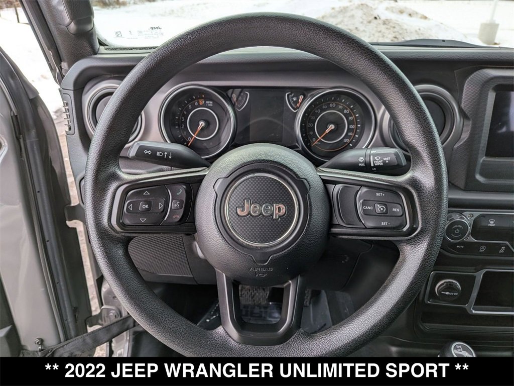 Used 2022 Jeep Wrangler Unlimited Sport image 16