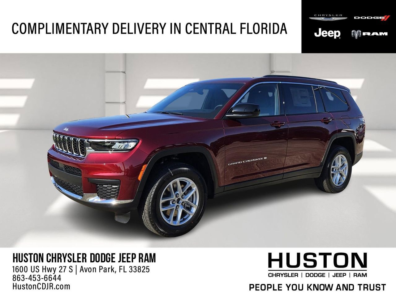 New 2025 Jeep Grand Cherokee L Laredo