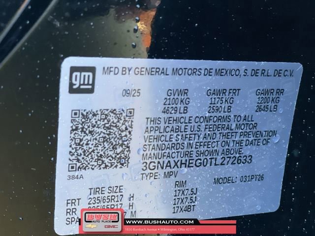 New 2026 Chevrolet Equinox LT w/ Safety and Technology Package image 33