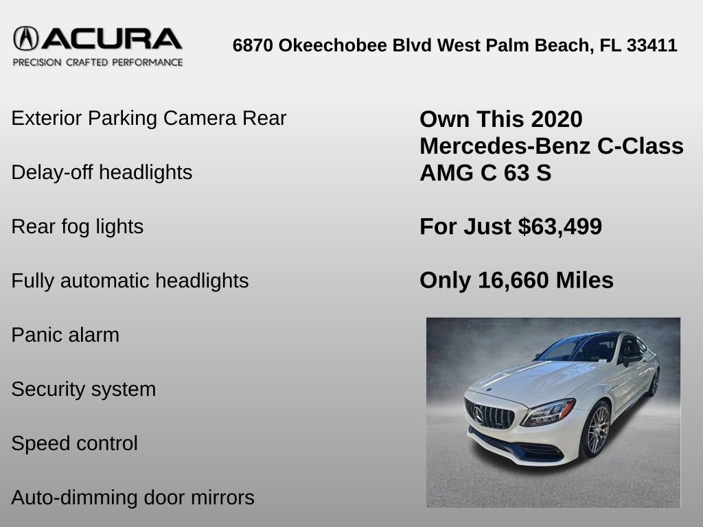 Used 2020 Mercedes-Benz C 63 AMG S image 36