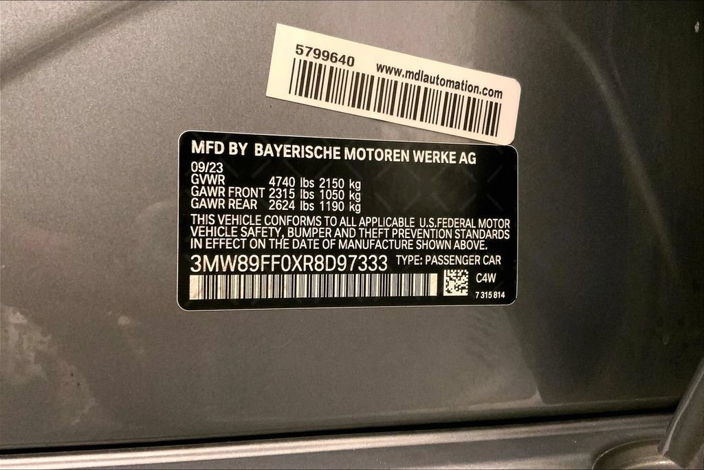 Used 2024 BMW 330i xDrive Sedan w/ M Sport Package AWD/4WD image 32