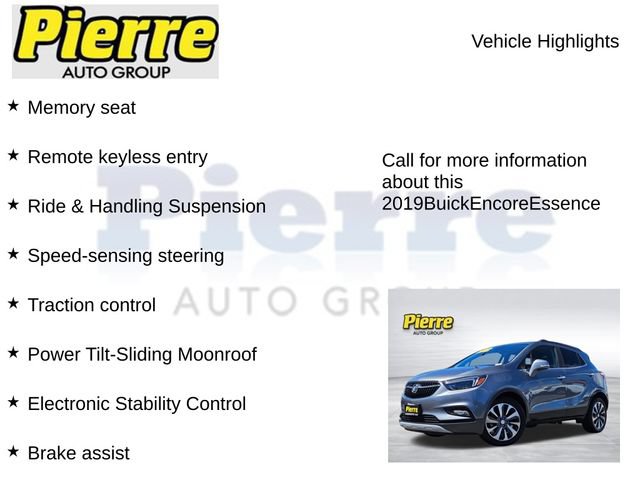 Used 2019 Buick Encore Essence FWD image 15
