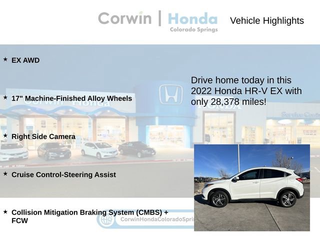 Used 2022 Honda HR-V EX image 6