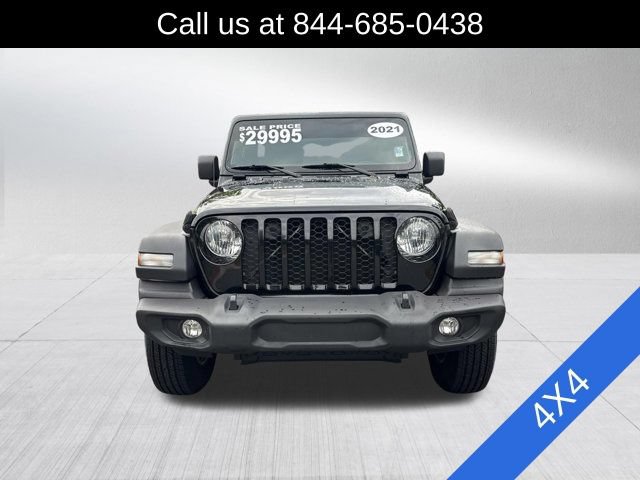 Certified 2021 Jeep Wrangler Unlimited Sport AWD/4WD image 2
