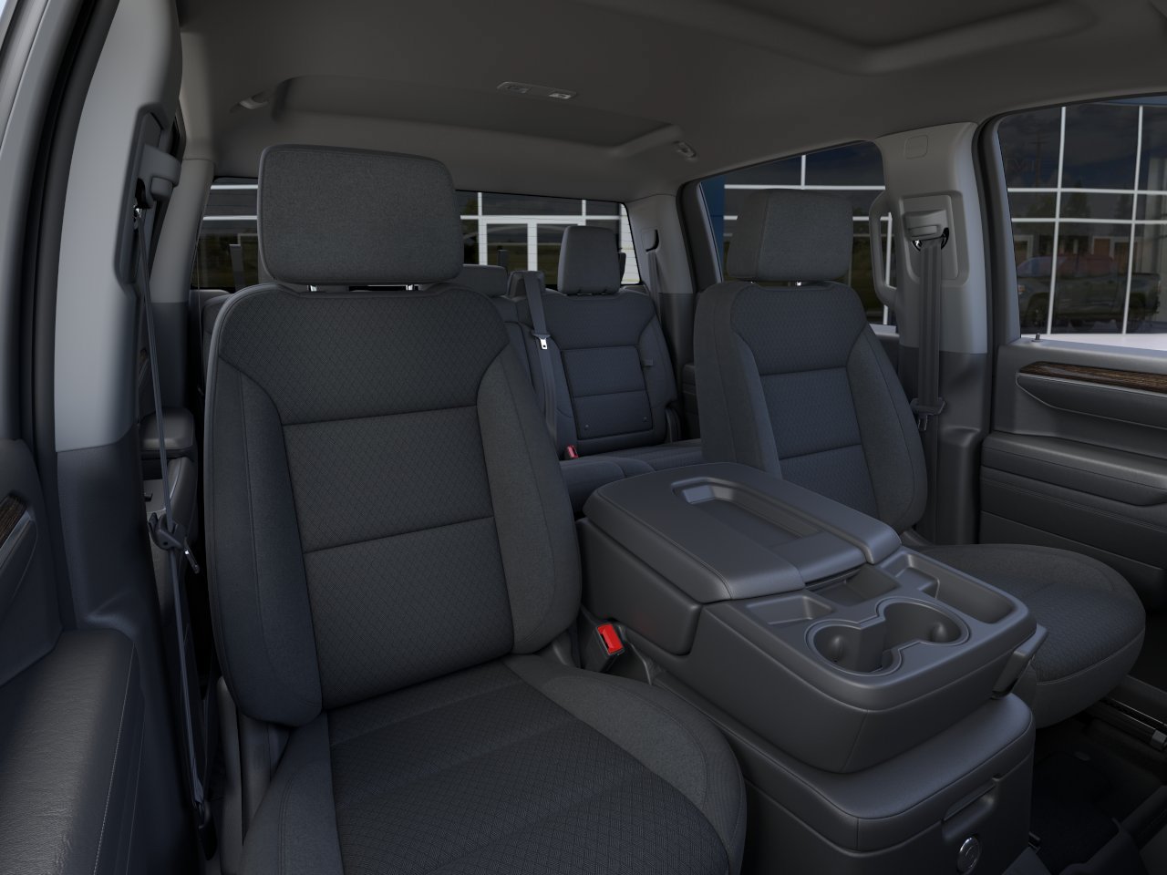 New 2026 GMC Sierra 1500 Elevation w/ LPO, Elevation Black Package RWD image 16