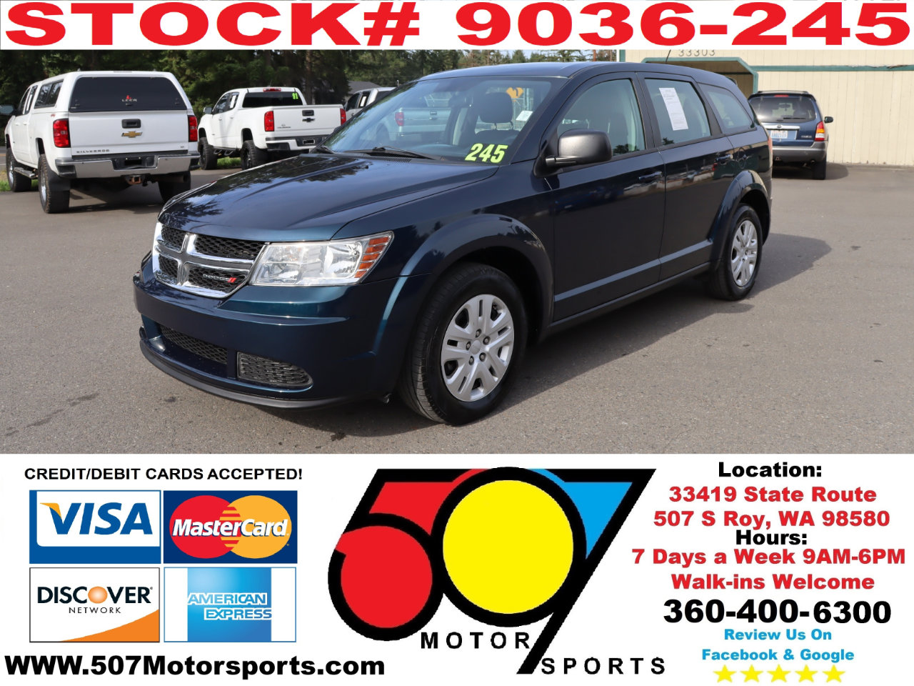 Used 2014 Dodge Journey American Value Package w/ Flexible Seating Group