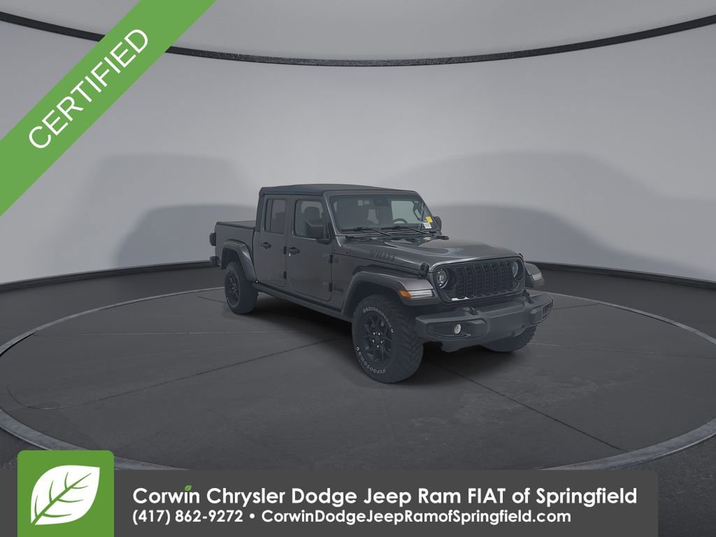 Certified 2025 Jeep Gladiator Sport AWD/4WD image 9