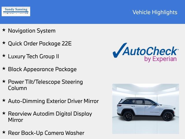 New 2025 Jeep Grand Cherokee Limited w/ Luxury Tech Group II image 7