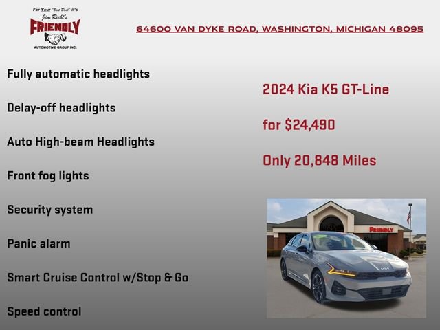 Used 2024 Kia K5 GT-Line image 30