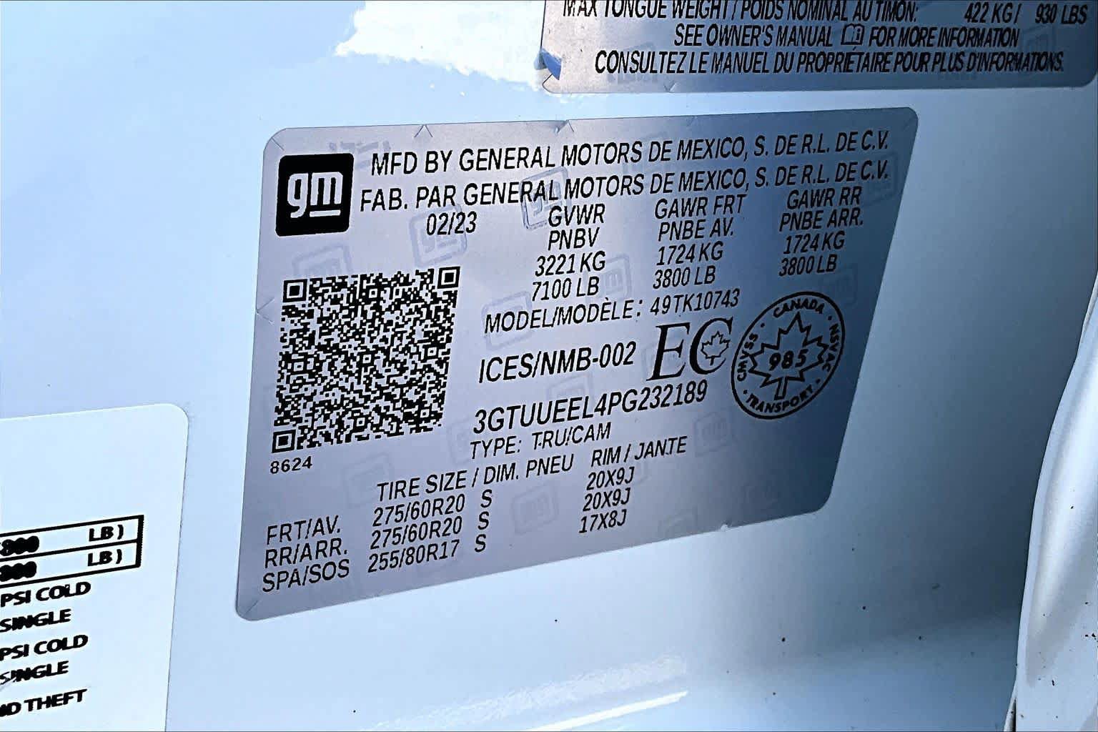 Used 2023 GMC Sierra 1500 AT4 image 34