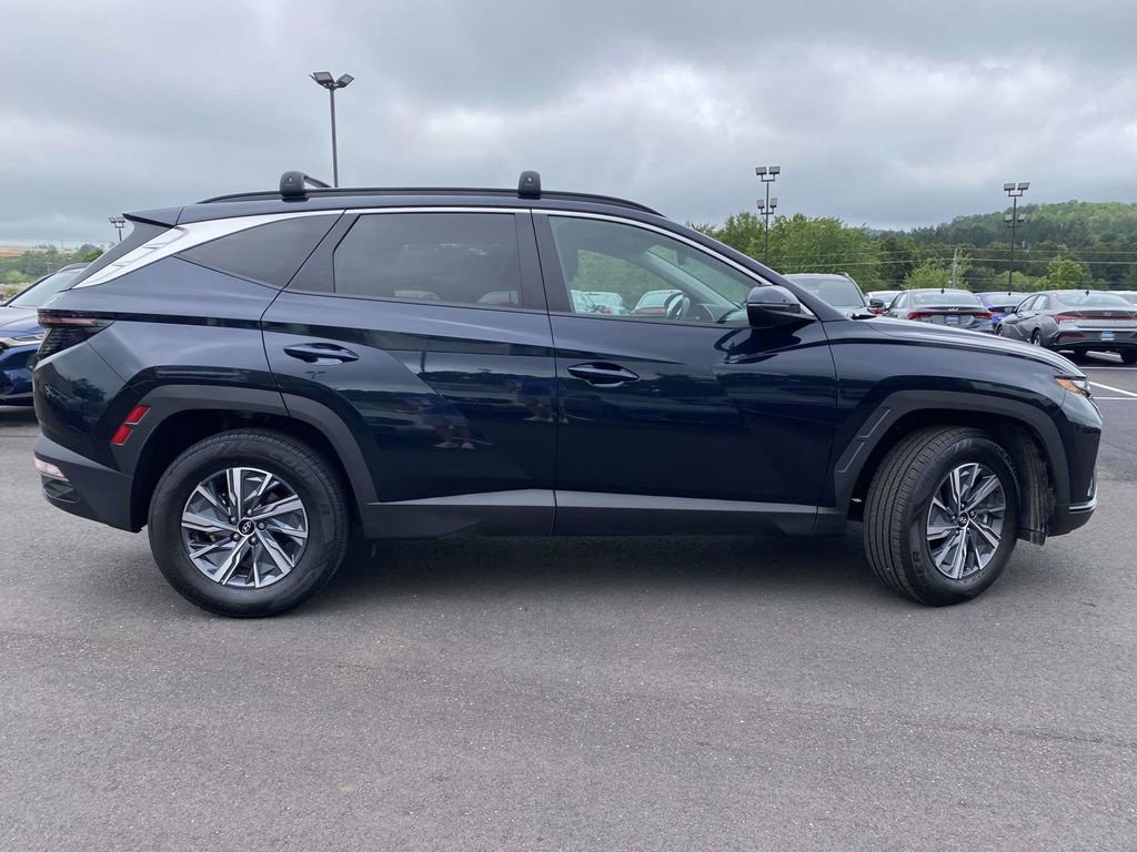 Certified 2022 Hyundai Tucson Blue w/ Cargo Package AWD/4WD image 2