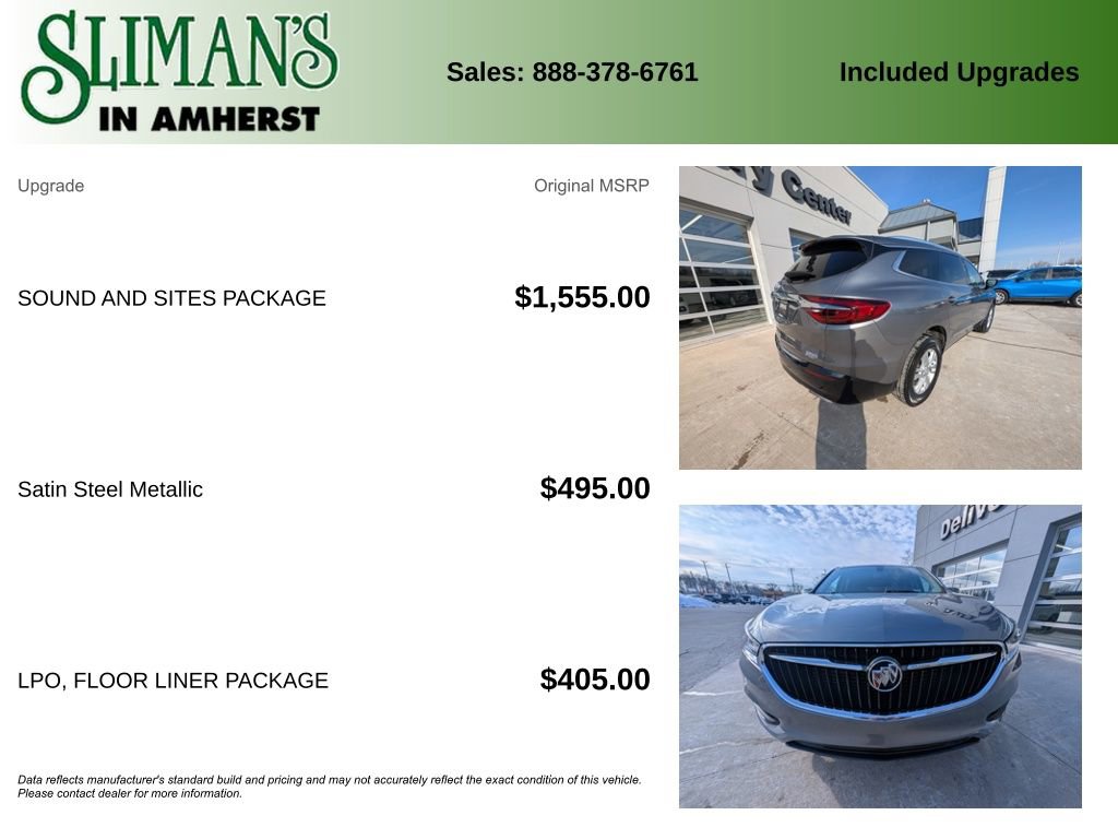 Used 2021 Buick Enclave Essence w/ Sound and Sites Package image 12