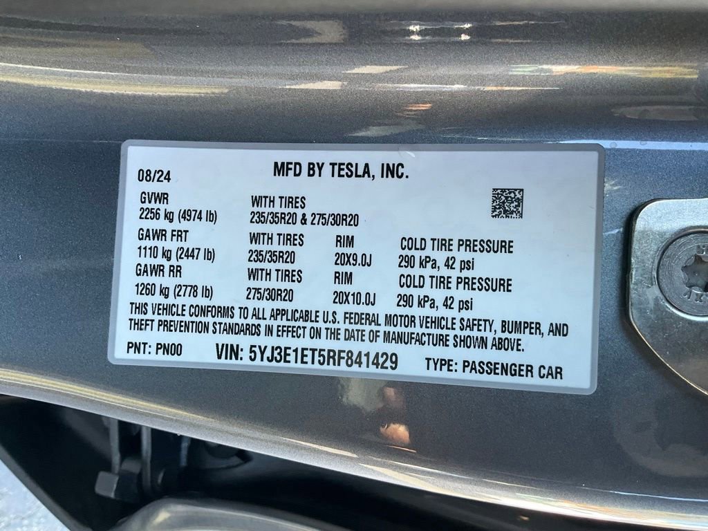Used 2024 Tesla Model 3 Performance AWD/4WD image 24