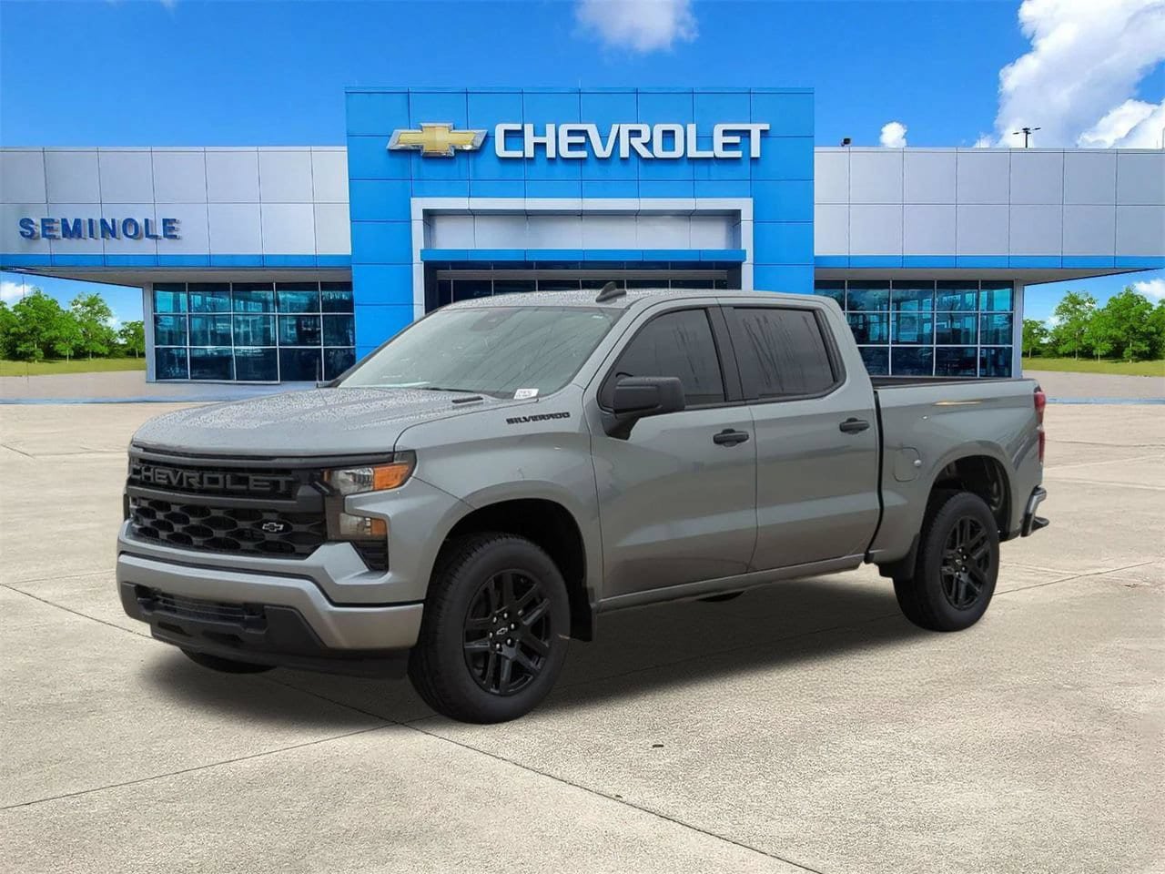 New 2026 Chevrolet Silverado 1500 Custom w/ LPO, Dark Essentials Package RWD image 2