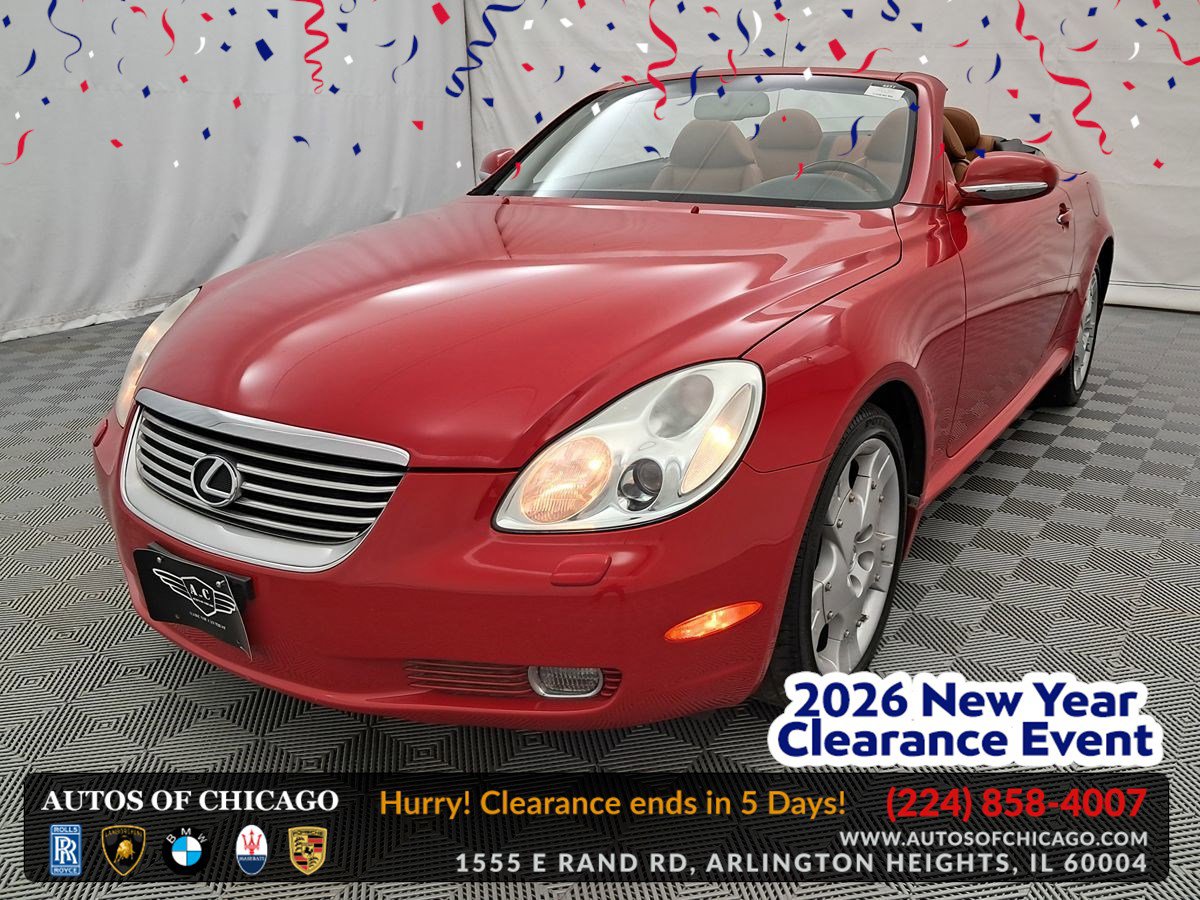 Used 2004 Lexus SC 430 Convertible image 1