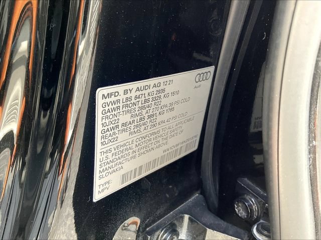 Used 2022 Audi Q8 Prestige w/ Prestige Package AWD/4WD image 20