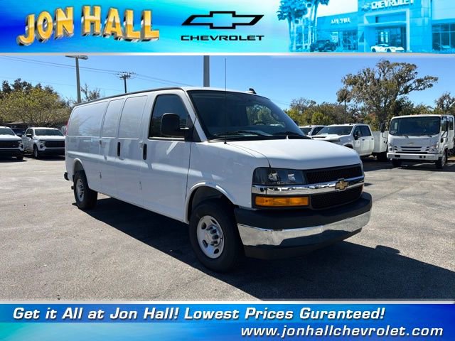 New 2025 Chevrolet Express 2500 Work Van 3D Extended Cargo Van w/ Driver Convenience Package RWD image 1