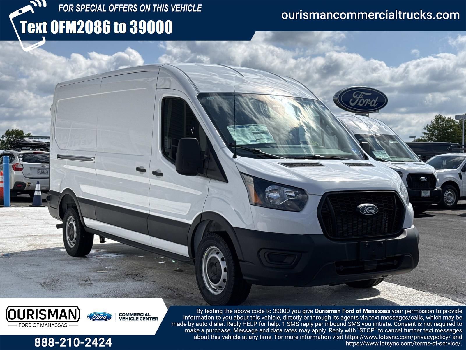 New 2026 Ford Transit 250 148 Medium Roof w/ Load Area Protection Package RWD image 1