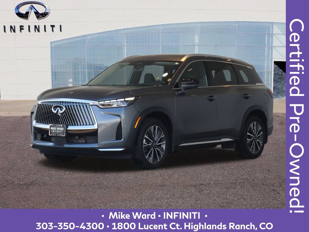 Certified 2026 INFINITI QX60 Luxe w/ Cargo Package AWD/4WD image 1