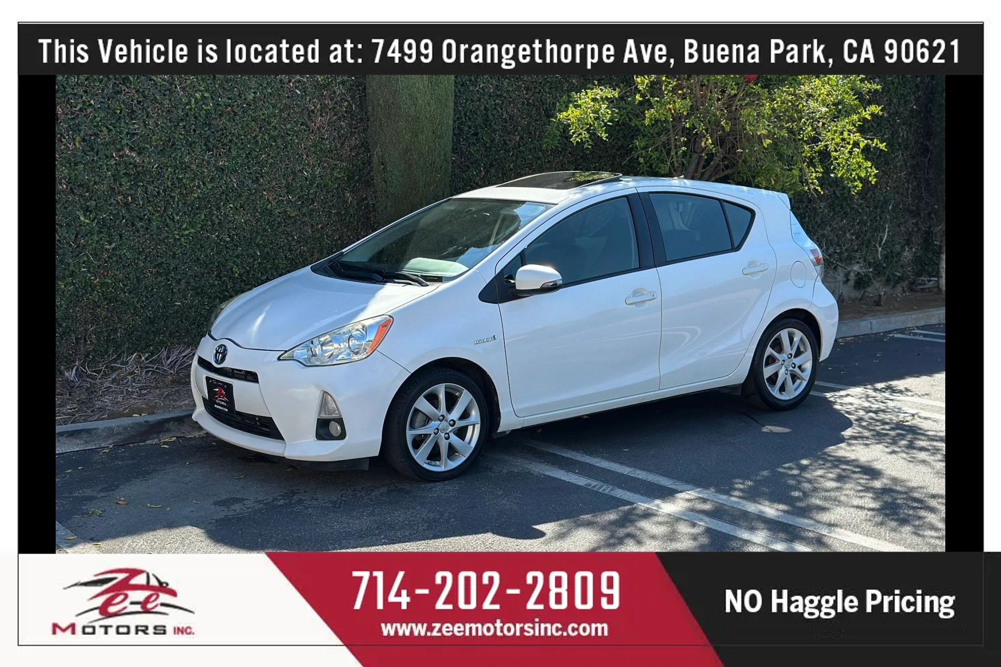 Used 2012 Toyota Prius C Four w/ Alloy Wheel Pkg FWD image 12