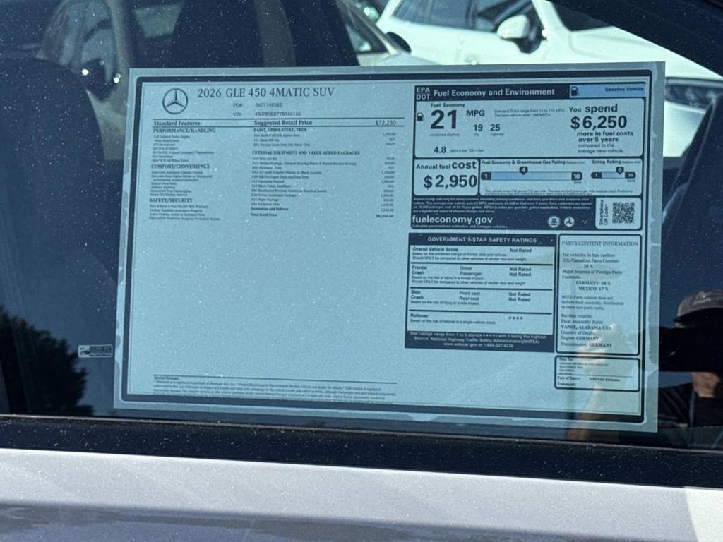 New 2026 Mercedes-Benz GLE 450 4MATIC image 9