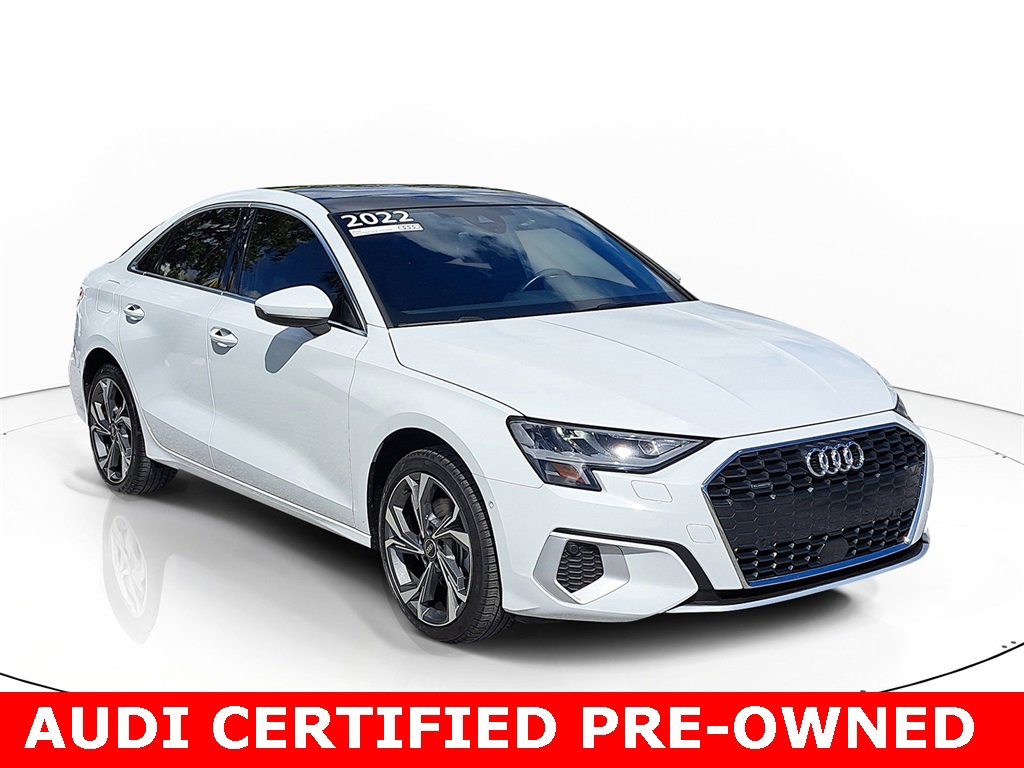 Certified 2022 Audi A3 2.0T Premium w/ Convenience Package