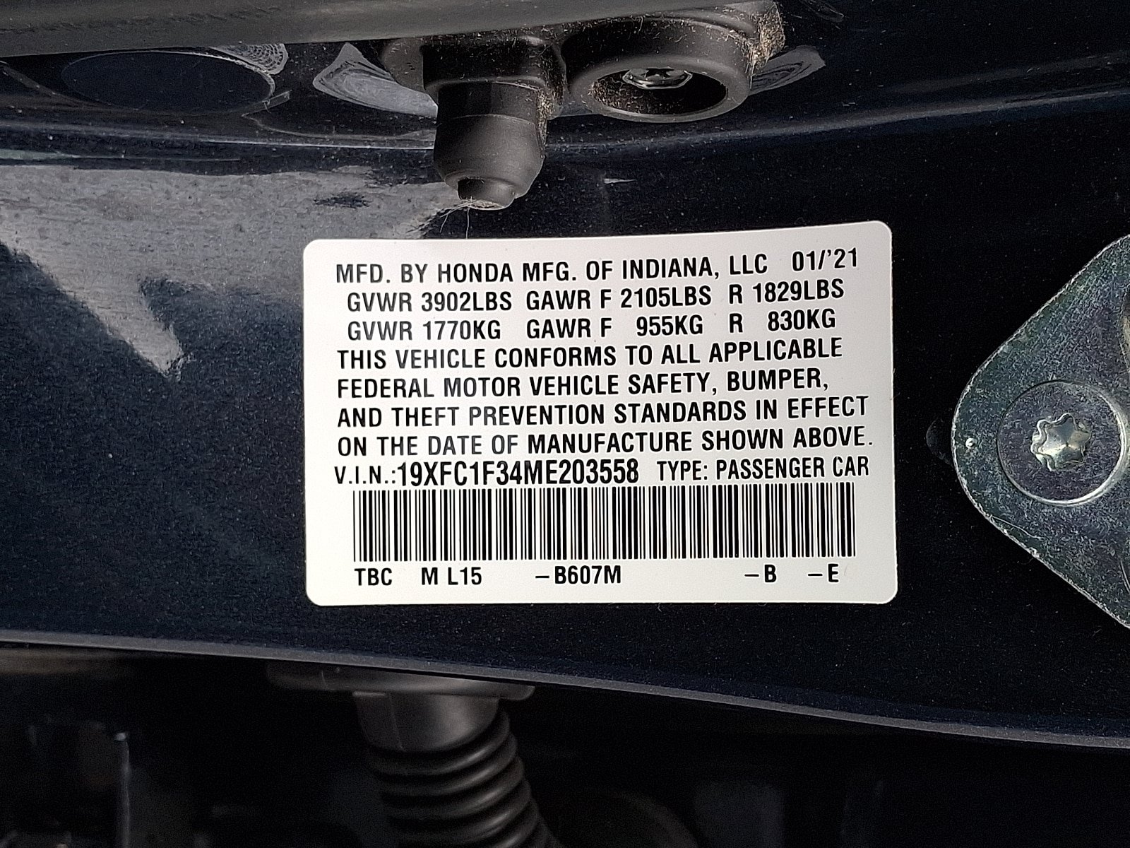 Used 2021 Honda Civic EX image 28
