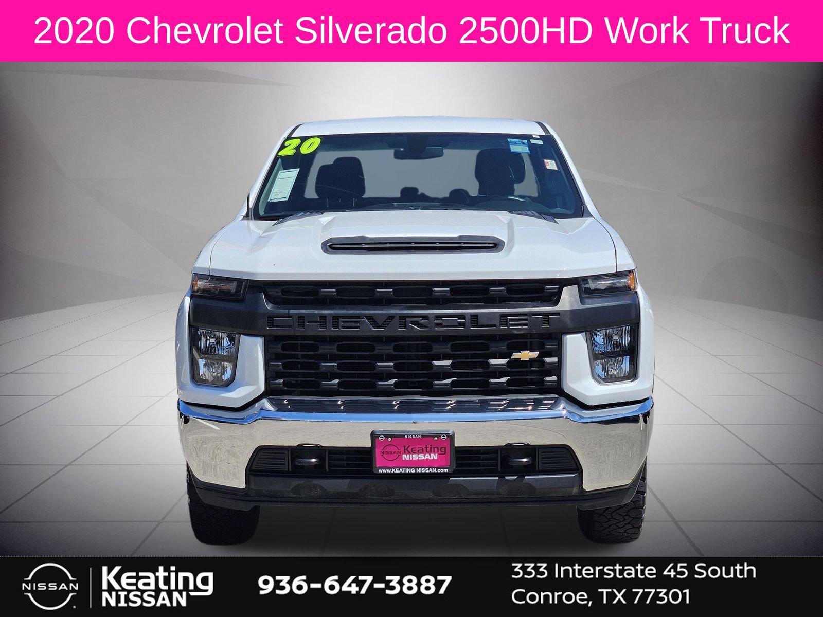 Used 2020 Chevrolet Silverado 2500 W/T w/ WT Fleet Convenience Package AWD/4WD image 2