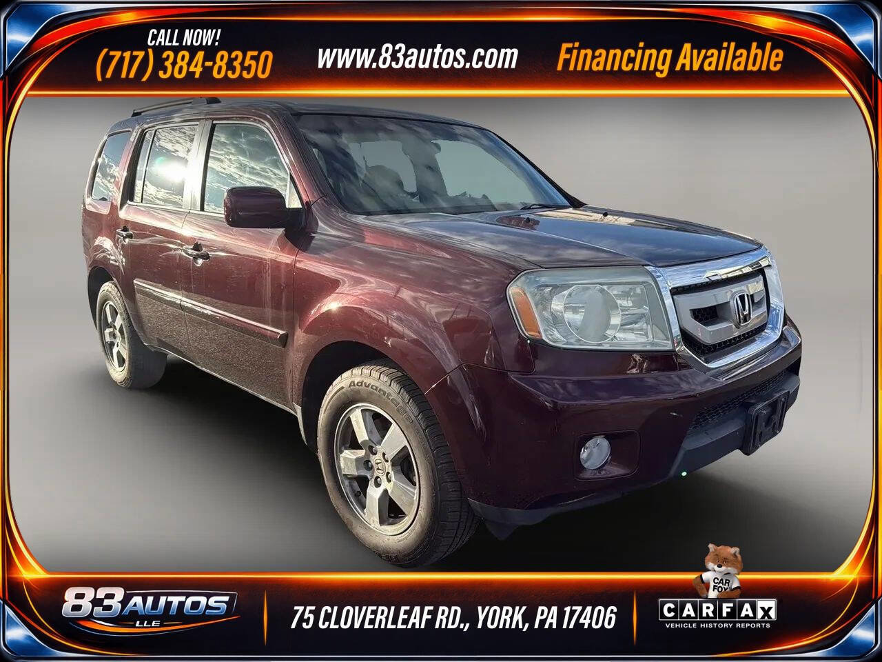Used 2010 Honda Pilot EX image 1