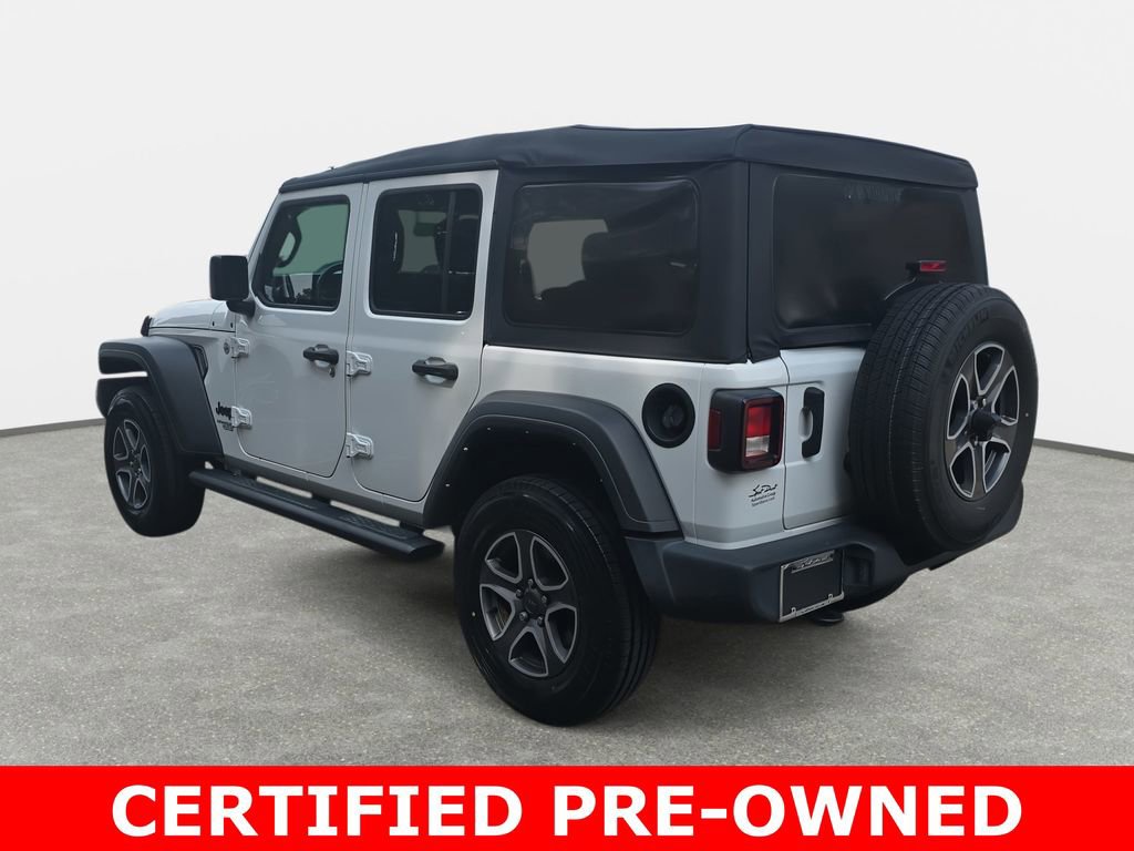 Certified 2021 Jeep Wrangler Unlimited Sport image 7