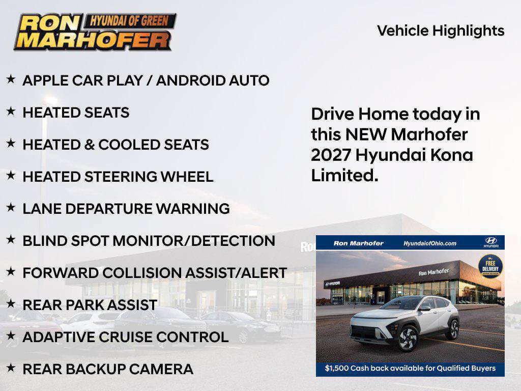 New 2027 Hyundai Kona Limited AWD/4WD image 31