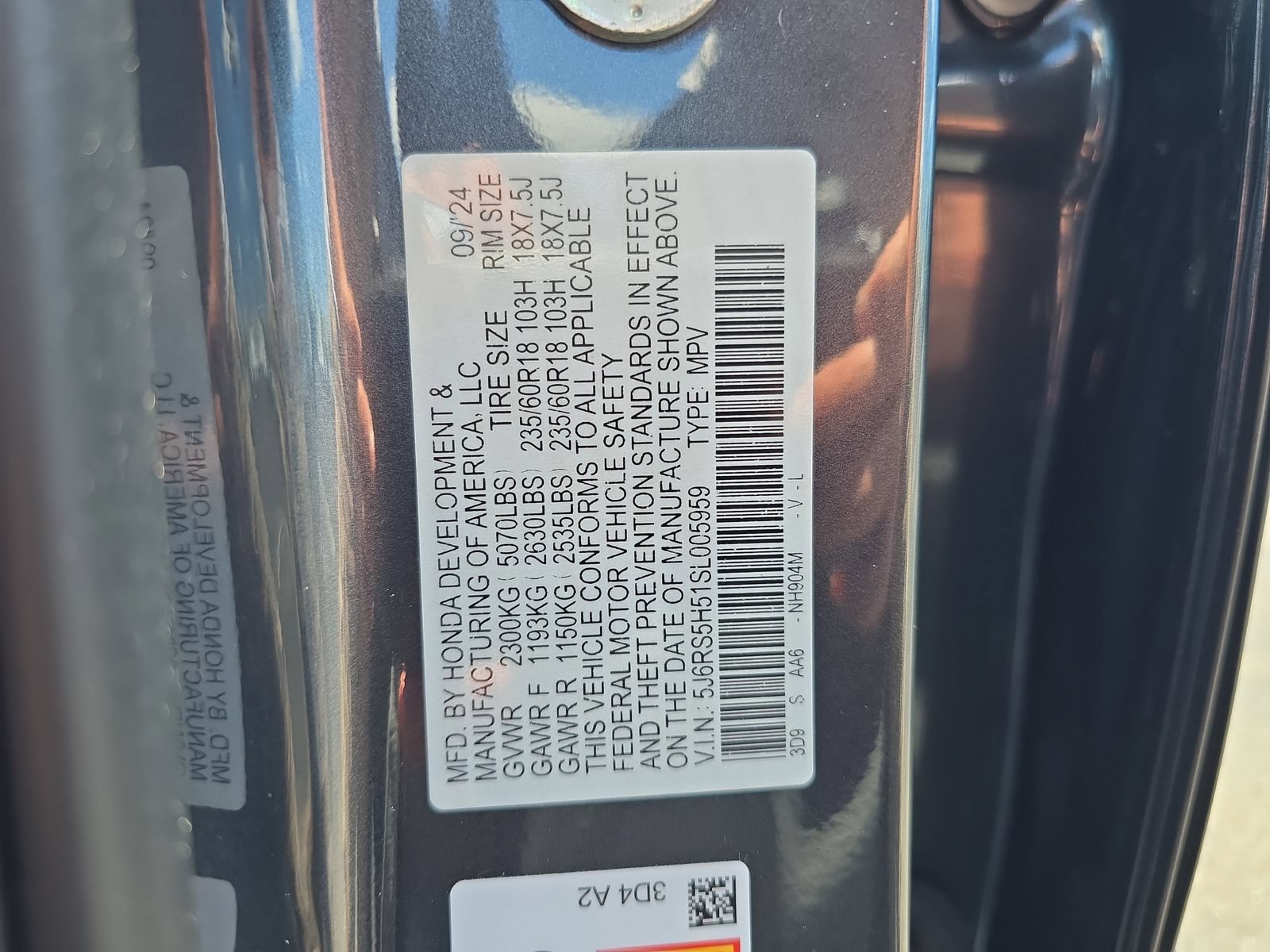 Certified 2025 Honda CR-V Sport image 31