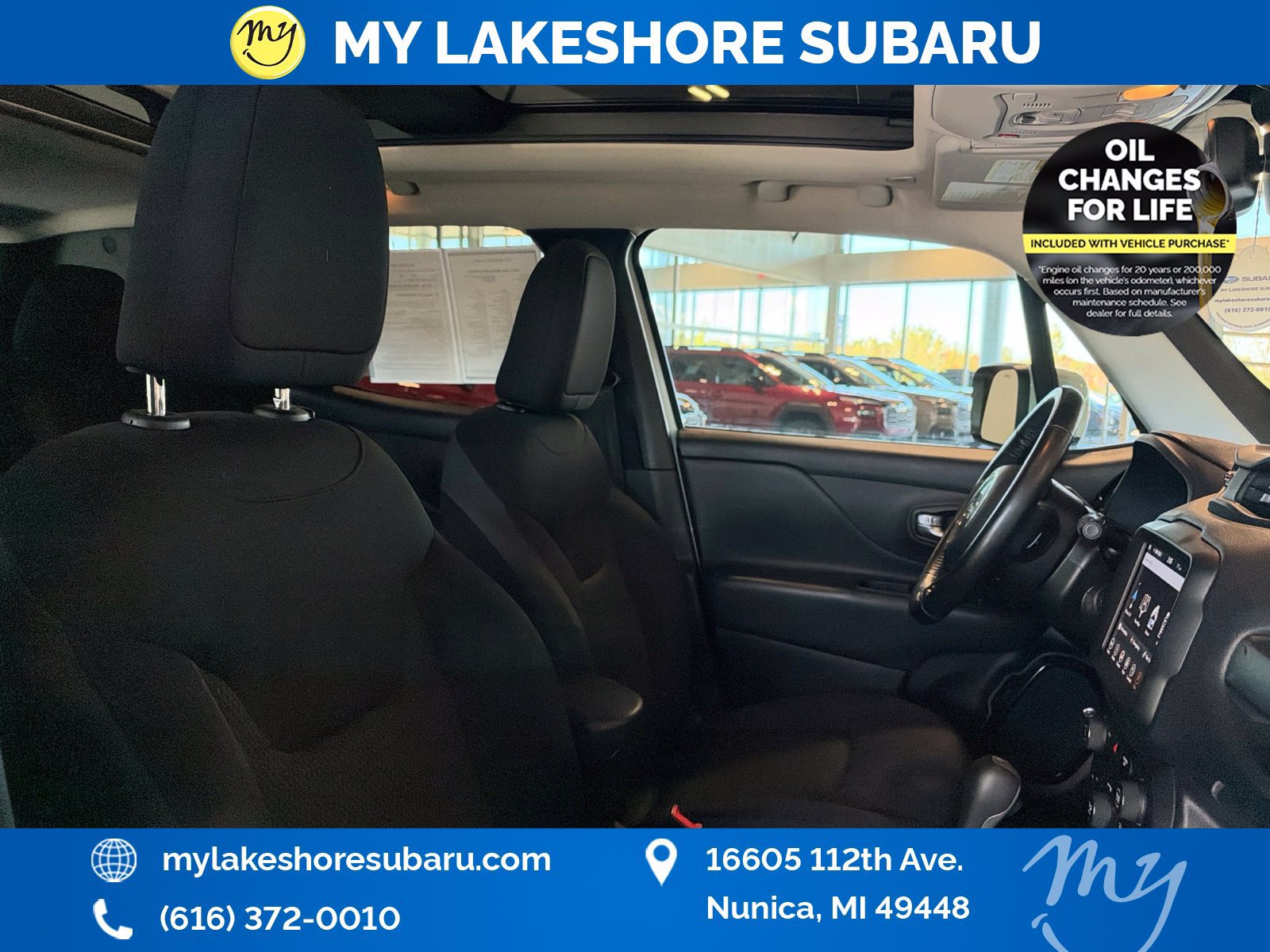 Used 2019 Jeep Renegade Altitude w/ UConnect 8.4 Nav Group AWD/4WD image 34
