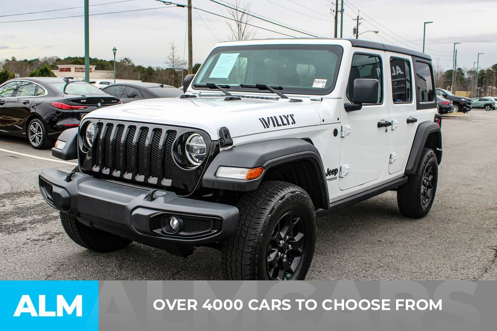 Used 2020 Jeep Wrangler Unlimited Sport image 3