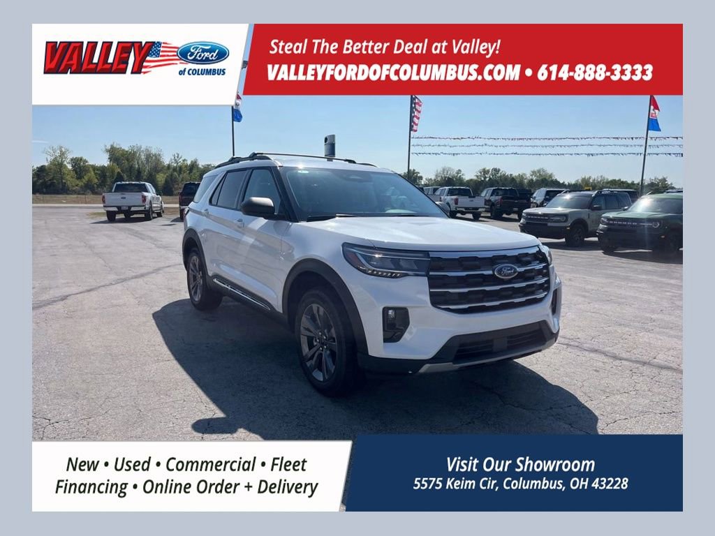 New 2025 Ford Explorer Active w/ Active Comfort Package