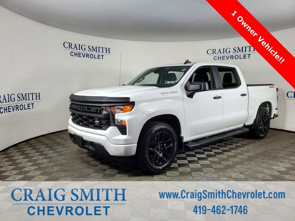 Used 2022 Chevrolet Silverado 1500 Custom AWD/4WD image 1