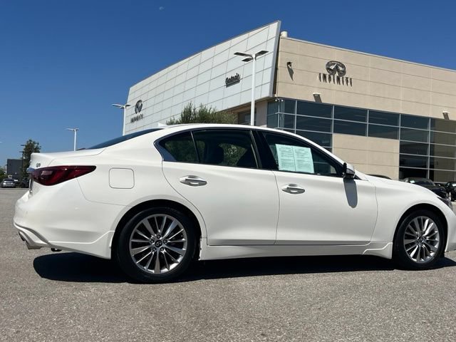 Certified 2023 INFINITI Q50 Luxe w/ Cargo Package RWD image 5
