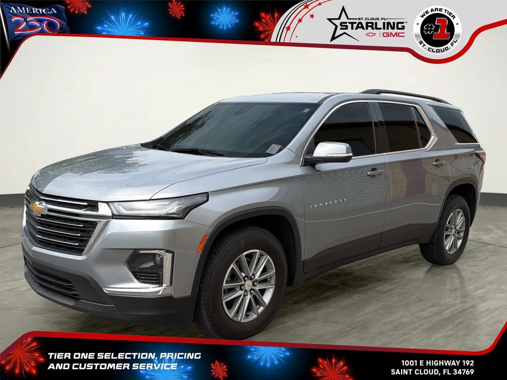 Certified 2023 Chevrolet Traverse LT FWD image 1