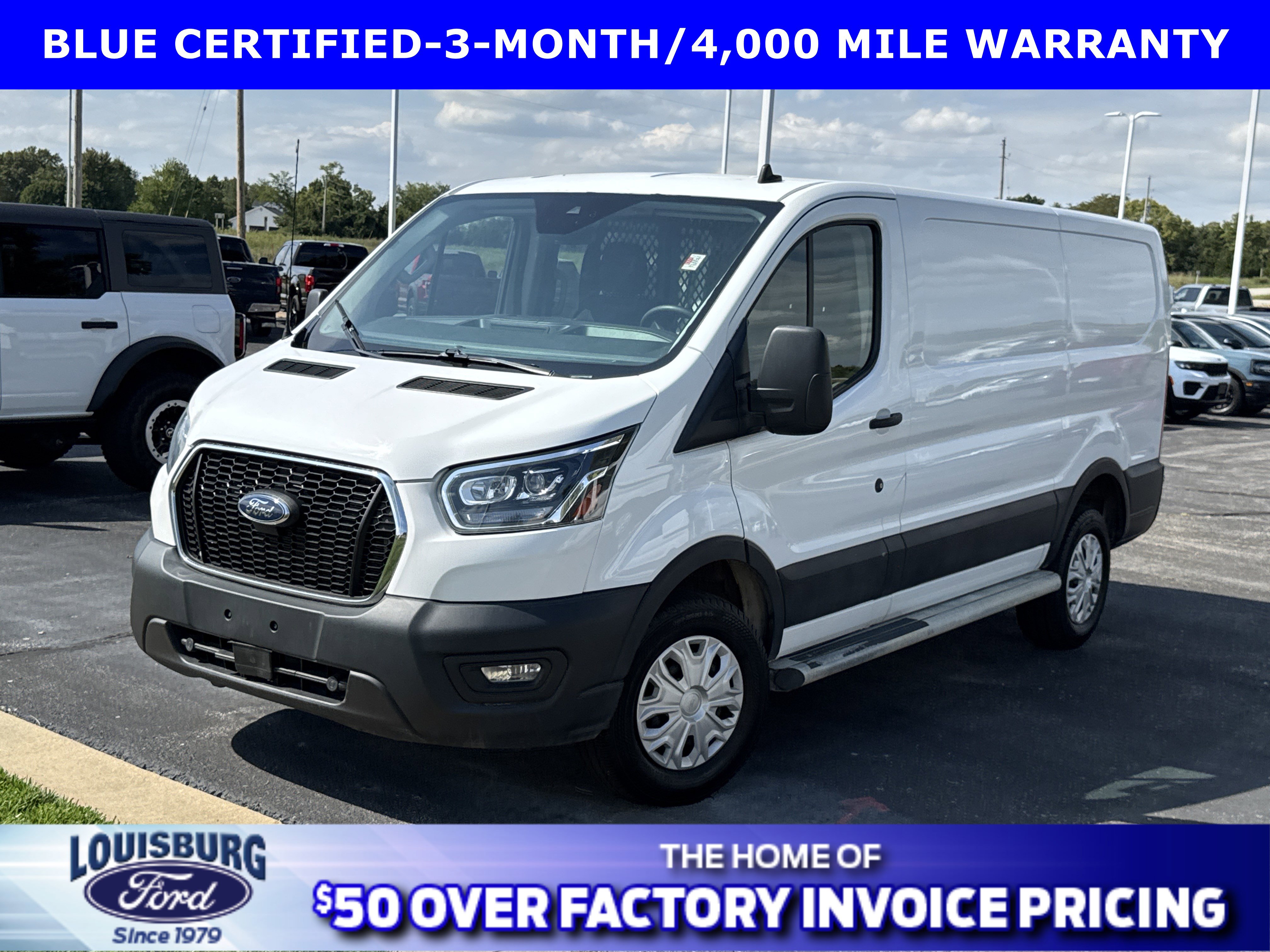 Certified 2023 Ford Transit 250 Low Roof w/ Exterior Upgrade Package image 1