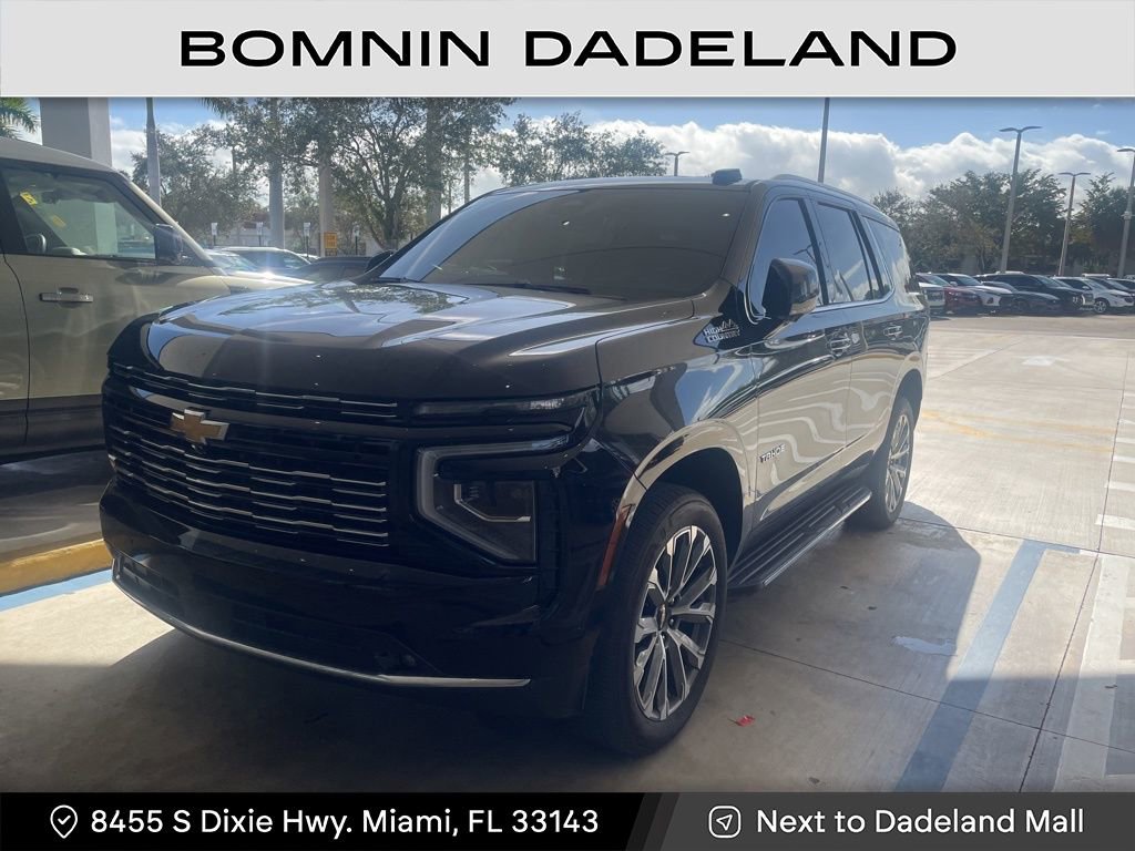 Used 2025 Chevrolet Tahoe High Country w/ Sun And Tow Package image 1