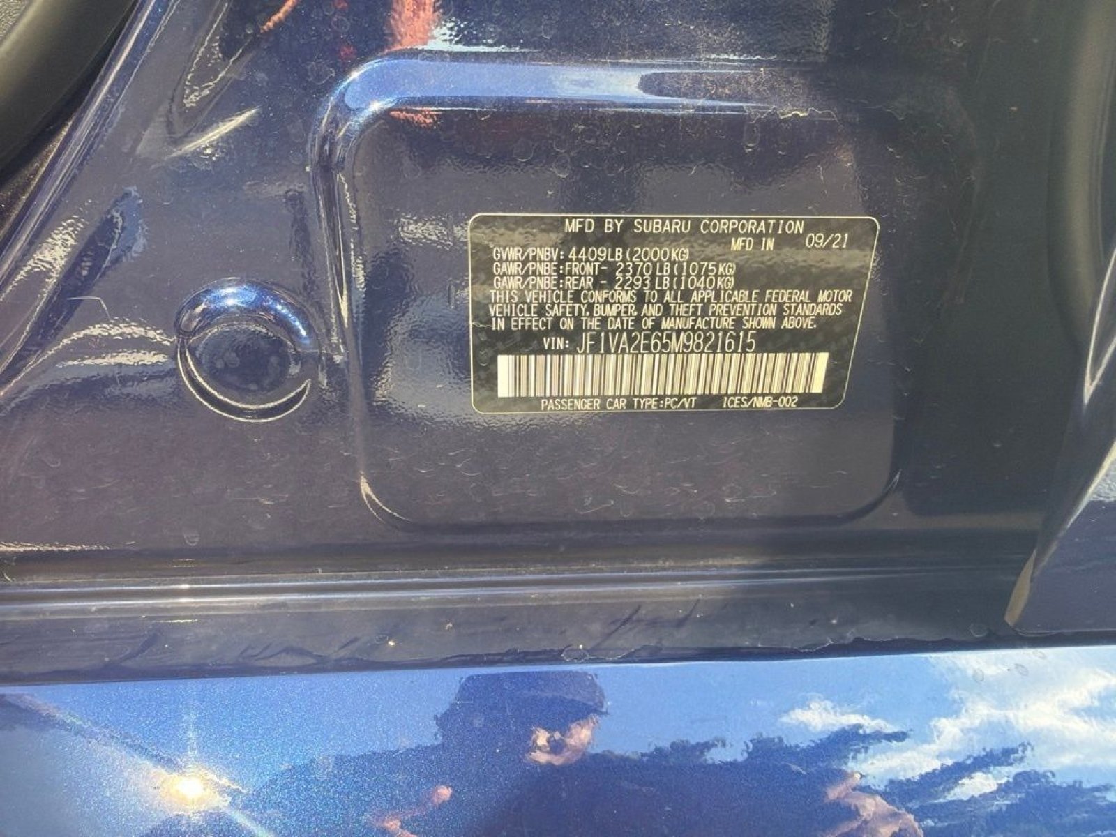 Used 2021 Subaru WRX STI AWD/4WD image 12
