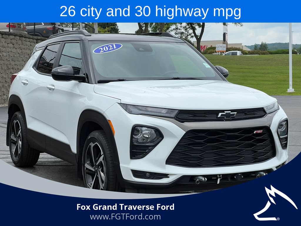 Used 2021 Chevrolet TrailBlazer RS w/ Technology Package AWD/4WD image 45