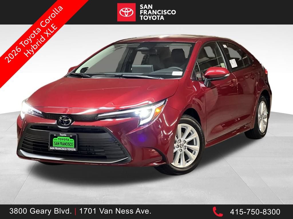 New 2026 Toyota Corolla XLE